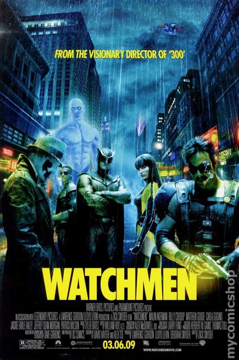 Watchmen Movie Poster (2009) comic books