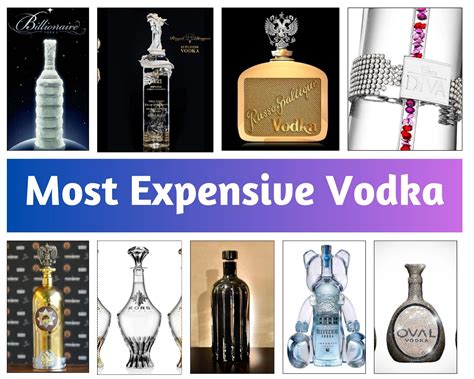 14 Most Expensive Vodkas in the World in 2024