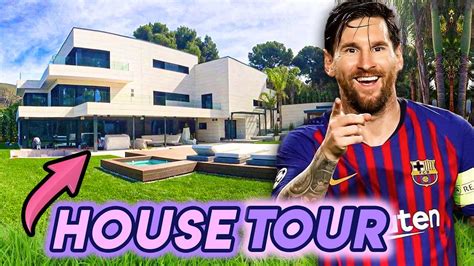 Leo Messi | House Tour | Mansion En Barcelona Y Más - YouTube