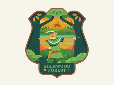 Sherwood Forest by Trey Ingram on Dribbble