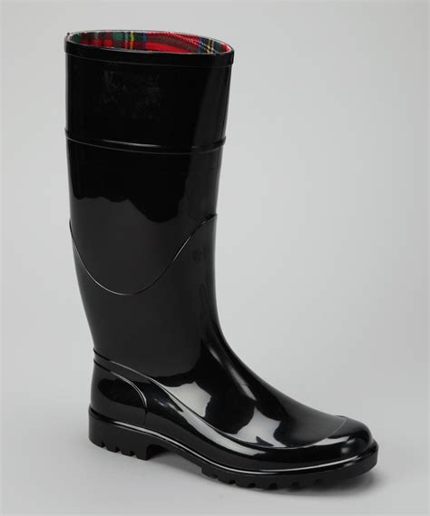 Black Rain Boot. | Boots, Black rain boots, Rain boots