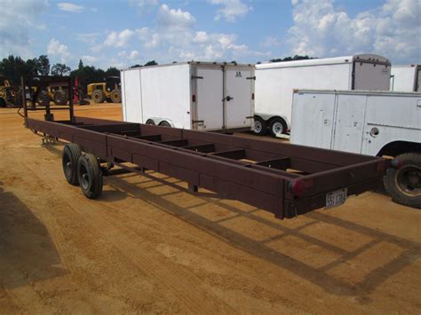 GOOSENECK TRAILER FRAME, VIN/SN:AL05HM00300024087 - T/A, 33' LENGTH ...