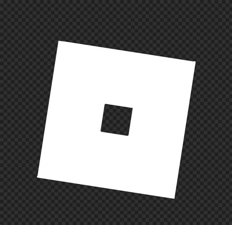 HD Roblox White Symbol Sign Icon Logo PNG | Citypng