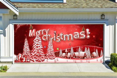 List Of Garage Door Holiday Murals Simple Ideas | Car Picture Collection