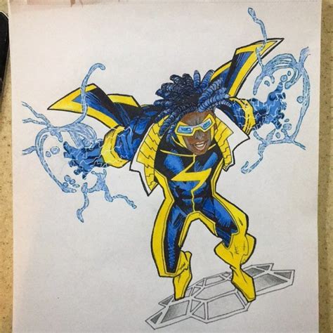 Static Shock @djenriquez_art on Instagram: #static #staticshock