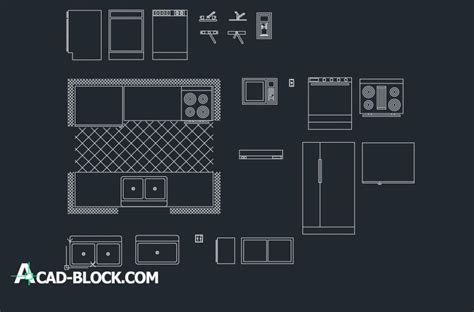 2d Kitchen Cad Blocks Free | Besto Blog