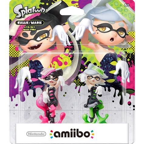 Best Buy: Nintendo amiibo Splatoon 2-Pack (Callie & Marie) NVLEAE2B