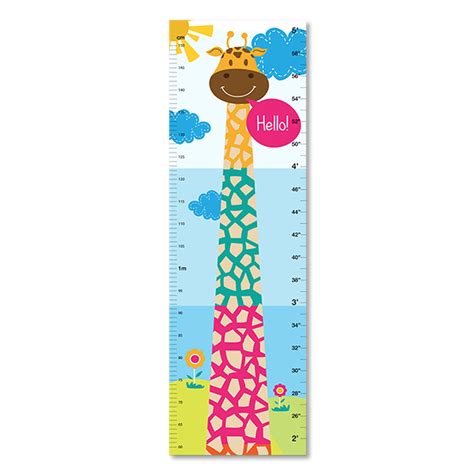 Giraffing Kids Growth Chart | Create Kids Growth Chart Online ...