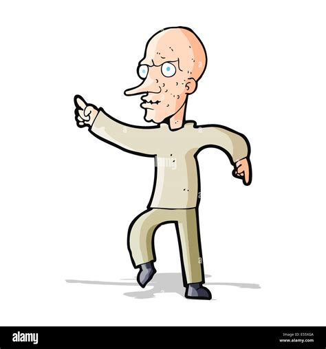 cartoon angry old man Stock Vector Image & Art - Alamy