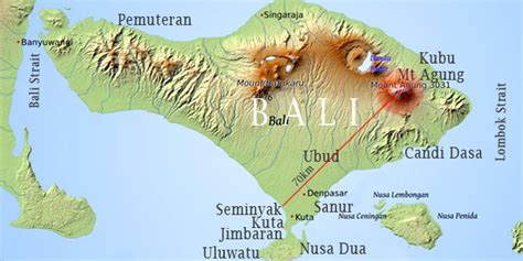 Bali travel safety update - tracking the 25 Nov 2017 volcano eruption ...