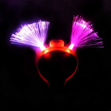 LED Fibre Optic Headband - Glowtopia