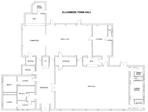 Town Hall Plan - Ellesmere Town Council - Representing The Local Community