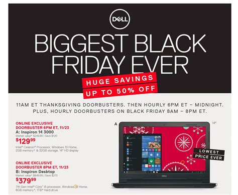 Dell Black Friday Ad 2017: Here are some of the doorbuster deals ...