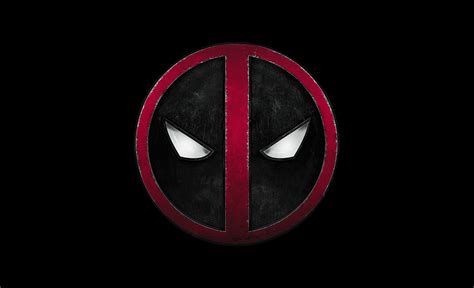 Wallpaper : red, logo, Deadpool, darkness, symbol, emblem, graphics ...