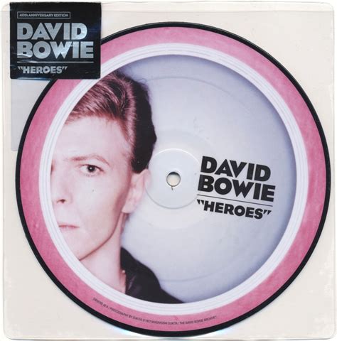 Music on vinyl: Heroes - David Bowie