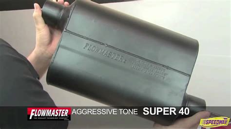 Flowmaster Super 40 Series Muffler Sound Test - YouTube