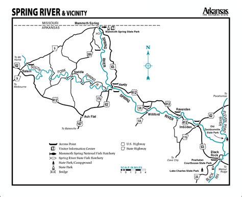 Spring River Arkansas Map - Fancie Shandeigh