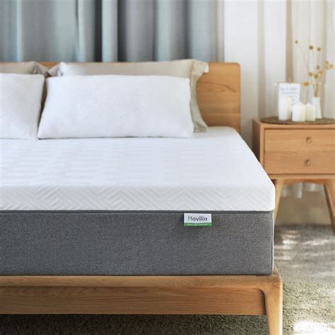 Novilla 12'' Gel Memory Foam Mattress for Cool Sleep&Pressure Relief ...