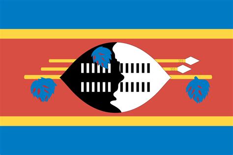 Swazi Flag (Flag of Swaziland)