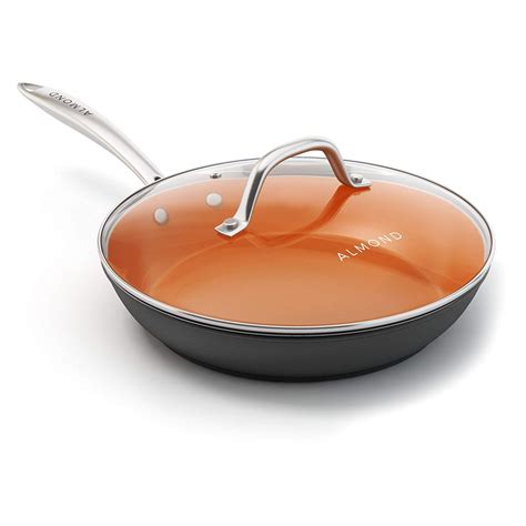 copper ceramic non stick pan Cermalon 5-piece copper ceramic non-stick ...