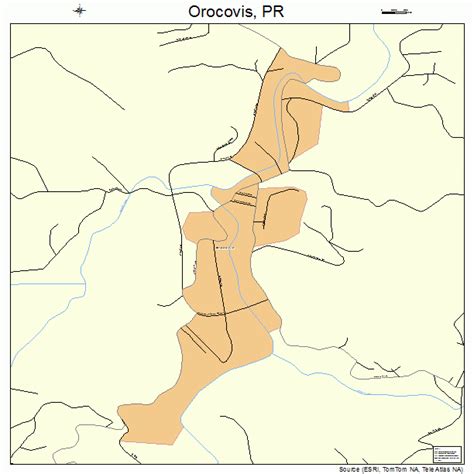 Orocovis Puerto Rico Street Map 7257290