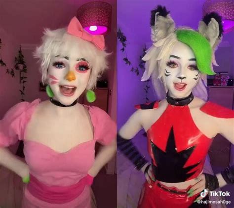 Glamrock Chica & Roxanne Wolf Cosplay Tik Tok [Video] | Fnaf cosplay ...