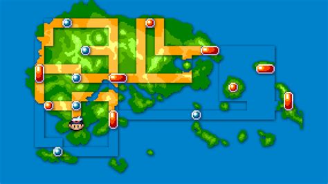 Hoenn Route Map