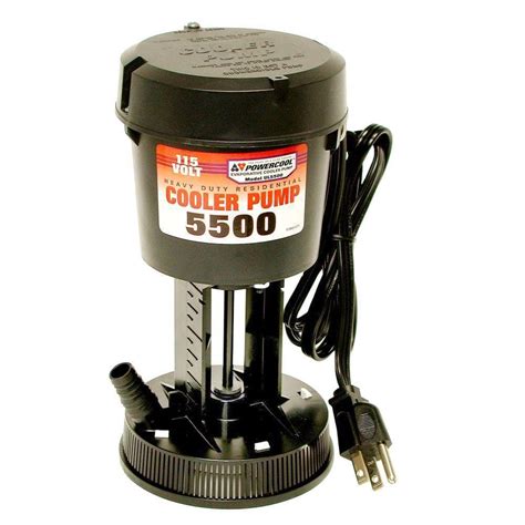 PowerCool DIAL UL5500 115-Volt Evaporative Cooler Pump-1150 - The Home ...