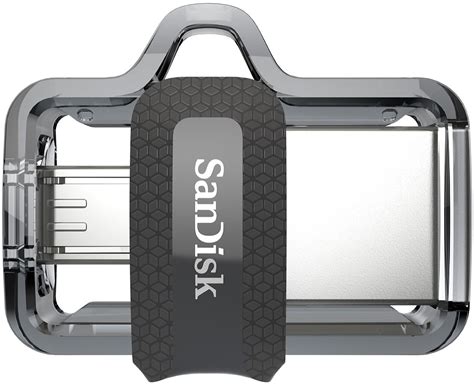 Best Buy: SanDisk Ultra 128GB USB 3.0, Micro USB Flash Drive Gray ...