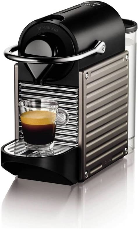 Nespresso Krups XN300540 Pixie Machine à café - Titane: Amazon.fr ...