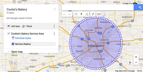 Interactive Radius Map | Website Design | Indianapolis