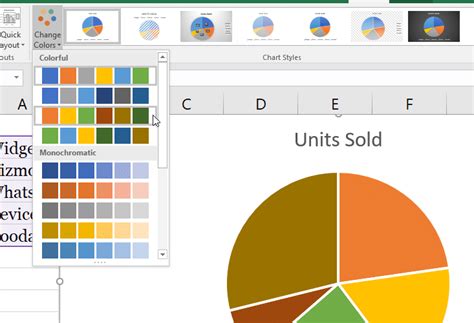 How To Change Pie Chart Colors In Excel