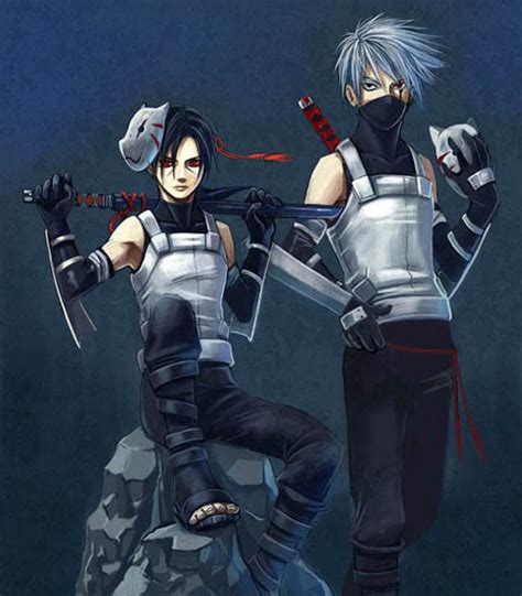 ANBU Itachi and Kakashi - Itachi Uchiha Fan Art (3262378) - Fanpop