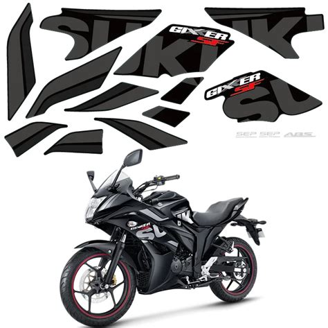 Sticker For Suzuki Gixxer 150 Sf Decals Ecstar Logo Body Kit ...