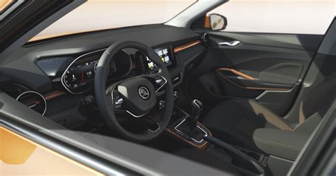 Visualisation of the interior of the new generation of the ŠKODA FABIA ...