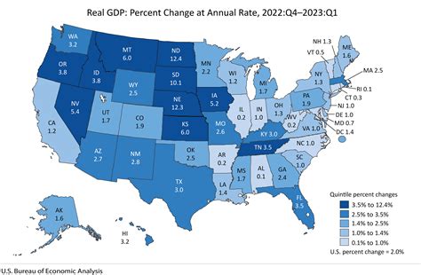 Us States Gdp Per Capita Map