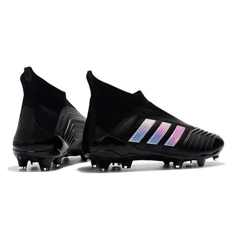 adidas New Predator 18+ FG Soccer Cleats Black Silver