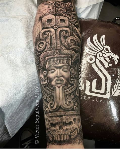 Tatuajes De Simbolos Mayas Y Aztecas Y Su Significado Mayas Y Aztecas ...