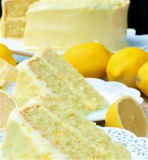 Lemon Velvet Cake + Lemon Cream – Phitip Recipes