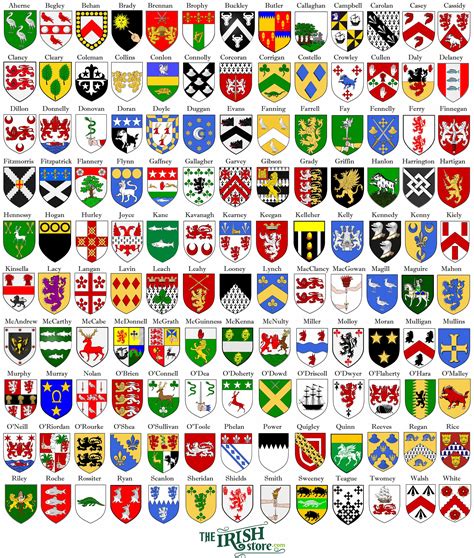 Something For The Weekend. Find Your Irish Coat of Arms. - The Irish ...