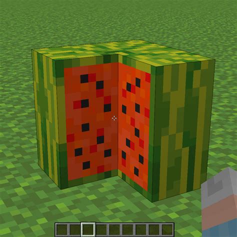 Edible Melon Block - Mods - Minecraft