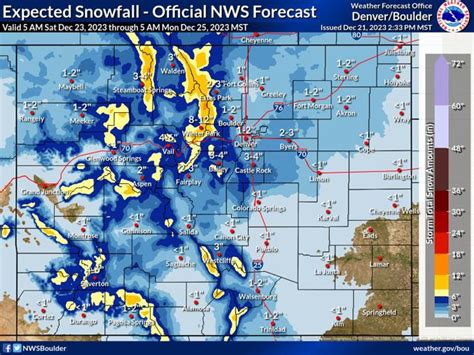 'High-end' snowfall forecast shows up to 24 inches on some Colorado ...