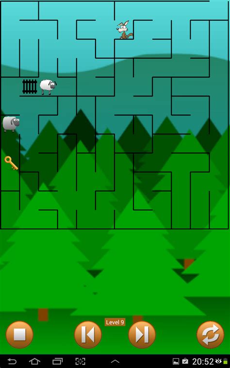 Lamb and Wolf Maze Puzzle : Amazon.es: Apps y Juegos