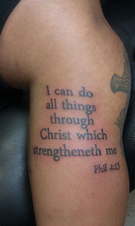 Bible Verse Tattoos Designs, Ideas and Meaning | Tattoos For You