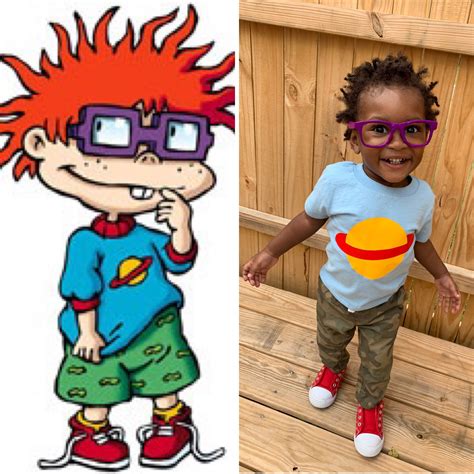 Chuckie Finster homemade #costume #rugrats | Rugrats, Homemade, Diy