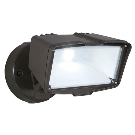 Defiant Bronze LED Outdoor Flood Light-FSL2030LDF - The Home Depot