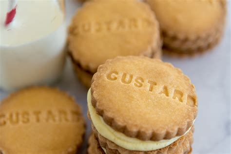 Homemade Custard Creams - traybakes & more