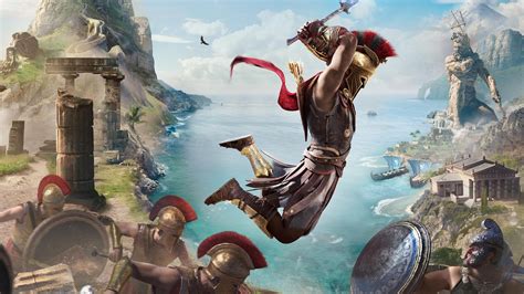 Download Video Game Assassin's Creed Odyssey 4k Ultra HD Wallpaper