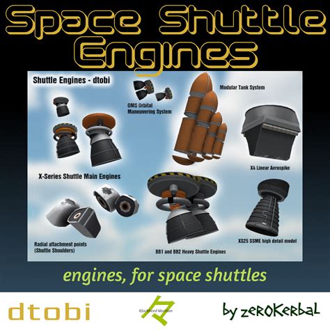 Space Shuttle Engines (SSE) on SpaceDock