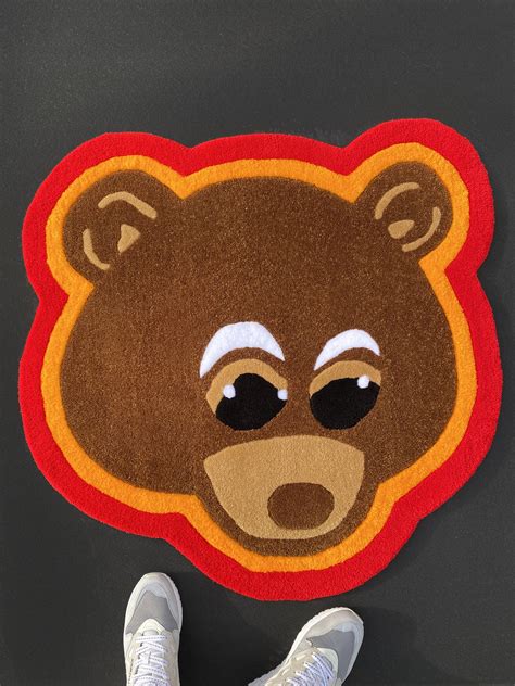 Сustom Rug Kanye West 'the College Dropout' Bear - Etsy